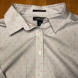 Lands End button Down Short